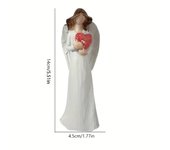 New resin crafts three angel ornaments Home sculpture ornaments Angel decoration decoration microlandscape ornaments