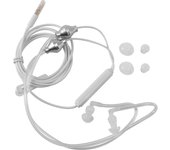 Anti Radiation Binaural Earphones Stereo Headphones with Microphone Universal 3.5mm Noise Cancelling Air Tube Acoustic Earbuds