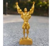 Art Abstract Self FitnessCarve Sculpture Decoration Bodybuilding Figures Muscle Men Resin Statue Fitness Room Craftwork Decor