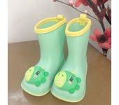 Zapatos de lluvia para niños, niños y niñas, botas de lluvia de tubo medio, bebés y niños pequeños de 1 a 6 años, zapatos de agua para niños, zapatos de goma, compañeros de clase