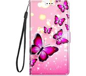 Lovely Butterfly Wallet Case For Xiaomi Mi Poco M5 M4 Pro X4 GT Magnetic Flip Leather Card Slot Protective Back Cover