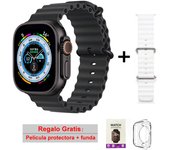 2024 Black Hello Watch 3 Plus Smartwatch AMOLED 450mAH 49mm Ultra Sport Smart Watches Man Woman Local Music NFC Bluetooth Call