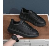 Zapatos Casual Hombre,2025 Nuevo,Suela Gruesa Zapatillas Casual Cordones,Zapatos Multifuncionales Cuero Muffin,Zapatos Altos Hombre