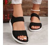 Women's casual flat sandals, summer shoes