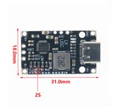 Lithium Battery Charging Boost Module Type-C USB 2-3S BMS 15W 8.4V 12.6V 1.5A With Balanced Support Fast Charge With Indicator