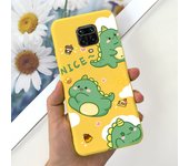 For Xiaomi Redmi Note 9 Pro Case Popular Flower Dinosaur Soft Silicone Bumper Cover For Xiaomi Redmi Note 9S Note 9Pro Max Funda