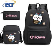 Lilo & Stitch Printed Student Schoolbag Set Children's Backpack Shoulder Bag Pencil Case 3-piece Set
