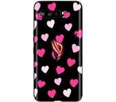Case for ASUS ROG Phone 3 ZS661KS Case Black Matte Silicone Back Cover Phone Cases For ASUS zs661ks Flowers Fashion Bumper Capa