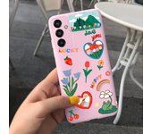 For Samsung Galaxy M13 A13 4G Case Mosaic checkered Elements Phoen Case Soft Cover On Samsung A13 M13 135F Fundas Silicone Cases