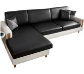 La cubierta del cojín del sofá impermeable de cuero Pu elástico, la cubierta protectora del asiento del sofá y la cubierta del