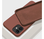 Funda de lujo de silicona líquida Original para Apple iPhone 11 12 13 14 Pro Max mini  funda a prueba de golpes