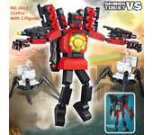 Altavoz Titan Skibidi Toilet Man MOC, bloques de construcción, Monitor de cámara Titan, juguetes de bloques Titan, regalo para n