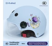 Ccasco infantil moto aire libre resistente viento seguro coche electrico Equipo Protector
