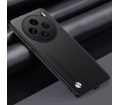 Luxury PU Leather Case For Vivo X100 Pro Back Cover Matte Silicone Full Protection Phone Case For Vivo X100 5G VivoX100 Pro