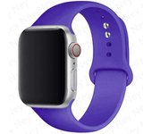 Silicone Band For Apple Watch Ultra 2 44mm 45mm 40mm 49mm 41mm 38mm 42mm sport bracelet iwatch series 8 7 6 5 4 3 SE Strap