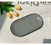 Platos de cerámica, platos poco profundos, vajilla japonesa, platos de comida occidentales, platos domésticos creativos