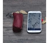 CICICUFF Men Genuine Cow Leather Buckets Cases Pouch Zipper Keychain Auto Car Case Bag Women Home Key Holder