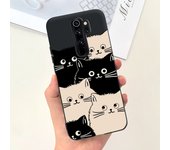 For Xiaomi Redmi Note 8 Pro Case Cute Cat Heart Cartoon Cover Shockproof Silicone Soft Funda For Xiomi Redmi Note8 Pro TPU Coque