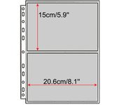 A4 Binder Photocards Holder Kpop Photo Card Page 2/3/4/9/10 Pocket Sleeves PVC Free Photo Album Refills 4x6 10x15 Pocket Sleeves