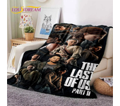 3D The Last of Us Horror Game TV Joel Pedro Soft Blankets,Keep Warm Throw Blanket Comfortable Blanket for Beds Sofa Home Bedroom