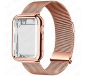 Case+ese Loop For Apple Watch Band 44mm 38mm-42mm-40mm Metal Magnetic bands iwatch Series 9 8 7 6 5 4 3 SE 45mm 41mm Strap