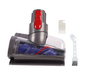 Anti-Tangle Mini Motorized Brush Head for Dyson V7 V8 V10 V11 V15 Vacuum Attachments Mite Brush for Sofas Beds Car Seats
