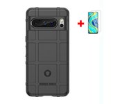 For Google Pixel 9 8 7 6 Pro 5 4 3 XL 8a 7a 6a 5a 4a 3a Tempered Glass Shockproof Rugged Soft Thick Solid Armor Protective Case