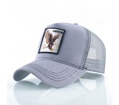 Fashion Trucker Caps With Embroidery Goat Patch Four Seasons Snapback Baseball Cap For Men Women Adjustable Visor Hat