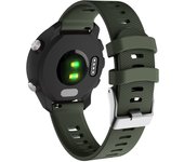 Silicone Sport Replacement Watchband For Garmin Forerunner 245 645 245M / vivomove HR / Vivoactive 3 Smartwatch strap 20mm width