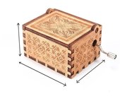 Wooden Music Box - Can’t Help Falling in Love Music Box,for The Lover Or Boyfriend,Valentine’s Day Gifts, Birthday Gifts, 1 Set