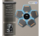 Máquina de Boxeo con Música Bluetooth Entrenador de Boxeo para Niños