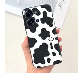 Women Fashion Back Capa For ITEL P40 ItelP40 P40+ P40 Plus Phone Case Soft Liquid Silicone Bumper Para Flower Butterfly Fundas