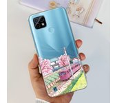 6.5" For Realme C21 Case Back Cover Transparent Soft TPU Phone Case For Realme C 21 Silicone Coque On RealmeC21 Painting Fundas