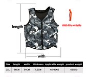SWROW Life Vest Adults Surf Vest Motorboats Kayak Wakeboard Water Jacket Sports Fishing Swimming Drifting Rescue Life Jacket
