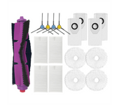 For Midea V12 Robot Vacuum Main Side Brush HEPA Filter Mop Pad Dust Bag Replacement Spare Parts Accessories