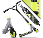 Scooter Funscooter Stuntscooter X-Limit, conducción de 360° con cojinetes de Bolas ABEC 9, Ruedas de PU de 100 mm, Patinete Robusto, Patinete de Ciudad, Patinete de Trucos para niños y Adulto