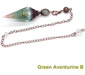 Crystal Healing Stone Quartz Pendulums Spiritual Hexagonal Pointed Resin Witchcraft Supplies Balancing Accessories Divination