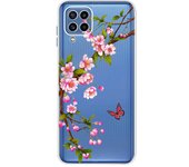 For Samsung Galaxy M32 Case Cover Soft Silicone TPU Back Cover For Samsung M32 M 32 SM-M325F Flower Clear Funda Phone Case