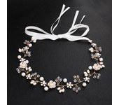 Children's headband, headband, flower garland set, girl's hairband, princess headband, girl's headband flower girl show ornament