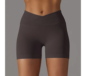 Women High Waist Workout Fitness Yoga Shorts Gym Push Up Yoga Leggings Scrunch Butt Seamless Sports Shorts