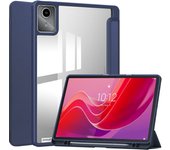 Funda Transparente para Lenovo Tab M11 10.9", Funda inteligente PU+TPU Slim Cover Auto Wake / Sleep