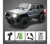 JJRC-coche todoterreno de juguete, modelo de simulación a escala 1:18, 2,4G, camioneta con Motor 4WD, modelo Jeep C8809