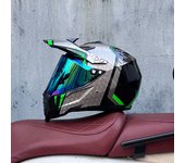 Casco integral motocross mujer hombre juvenil aire libre MX Carreras de Locomotora