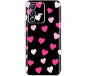 Silicone Case For Vivo V23 5G Phone Case Clear Soft TPU Cute Cat Flowers Capa Shell On Vivo V 23 V23 Pro V2130 Silicone Cases