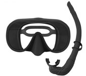 Espejo facial de buceo, antivaho 180 °   Espejo facial para snorkel, máscara de buceo en aguas profundas, gafas de buceo con tubo respiratorio