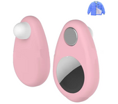 Funda protectora Airtags para Apple Airtag Tracker, localizador antipérdida, cubierta protectora de silicona para niños