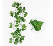 2M Artificial Ivy Plants Decor Hanging Green Vines Plastic Fake Leaf Garland Leaves DIY Wedding Party Room Garden Decorations