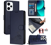 Para Xiaomi Poco X4 GT X5 Redmi K50i Note 11t 12 T 12r Pro Plus Impresión China 5G Solapa Card Slot Wallet Shell
