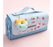 3D Kawaii Pencil Case Girls Decompression Pen Pouch Cute Waterproof School Supplies Aesthetic Organizer Box  Korean Stationery