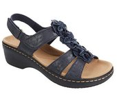 Zapatos fashionable tacón de cuña para mujer, sandalias informales, Verano